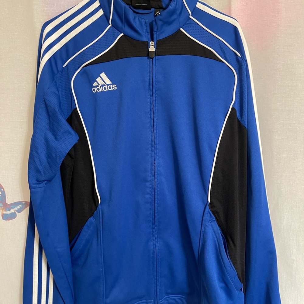 Adidas Men's Blue Track Jacket